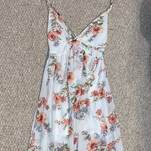 Forever 21 High-Low Flower Dress